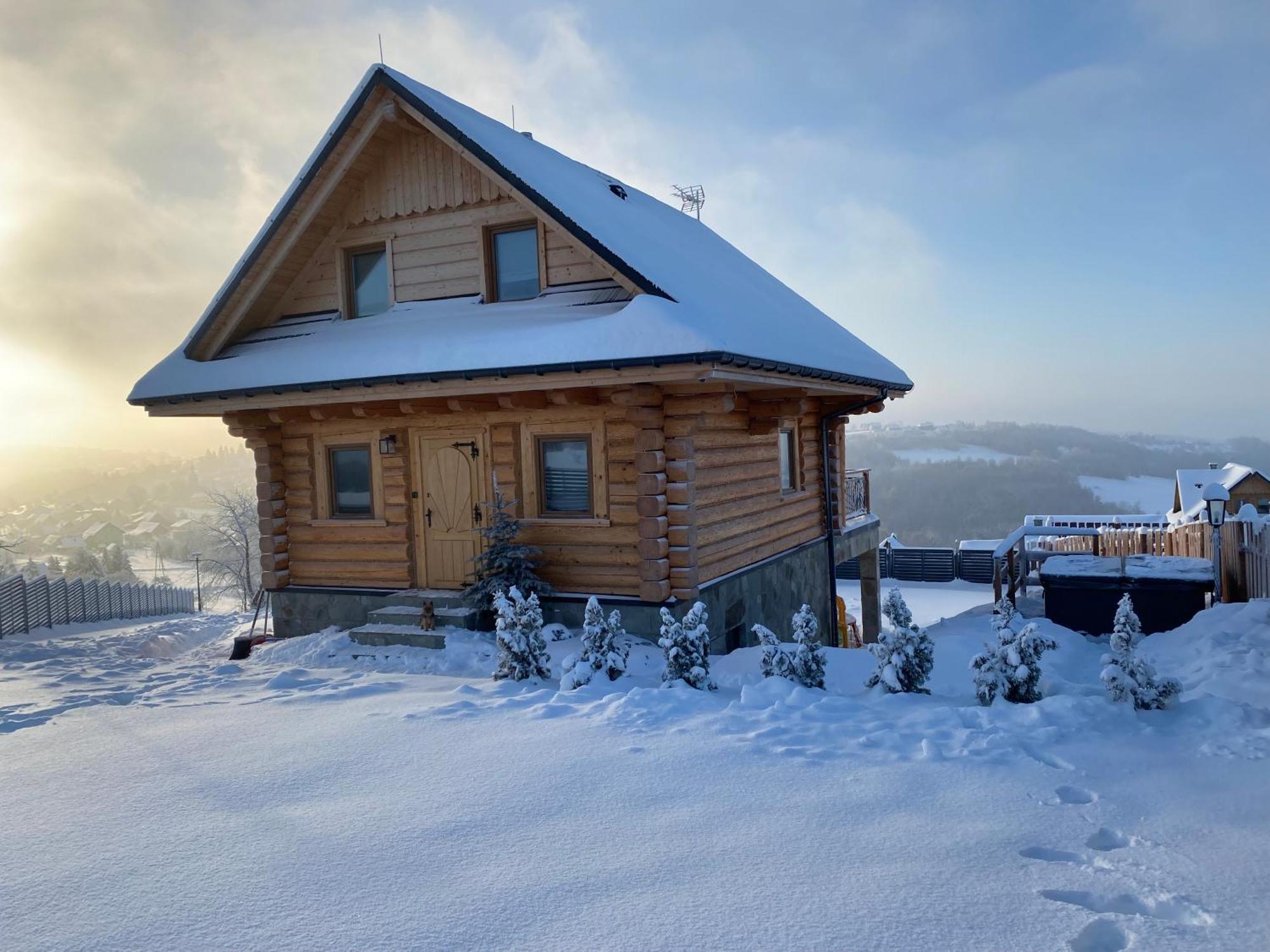 Zloty Gron Log Houses & Apartments Istebna Luaran gambar