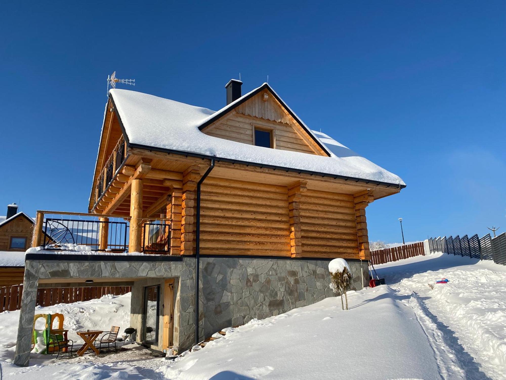 Zloty Gron Log Houses & Apartments Istebna Luaran gambar