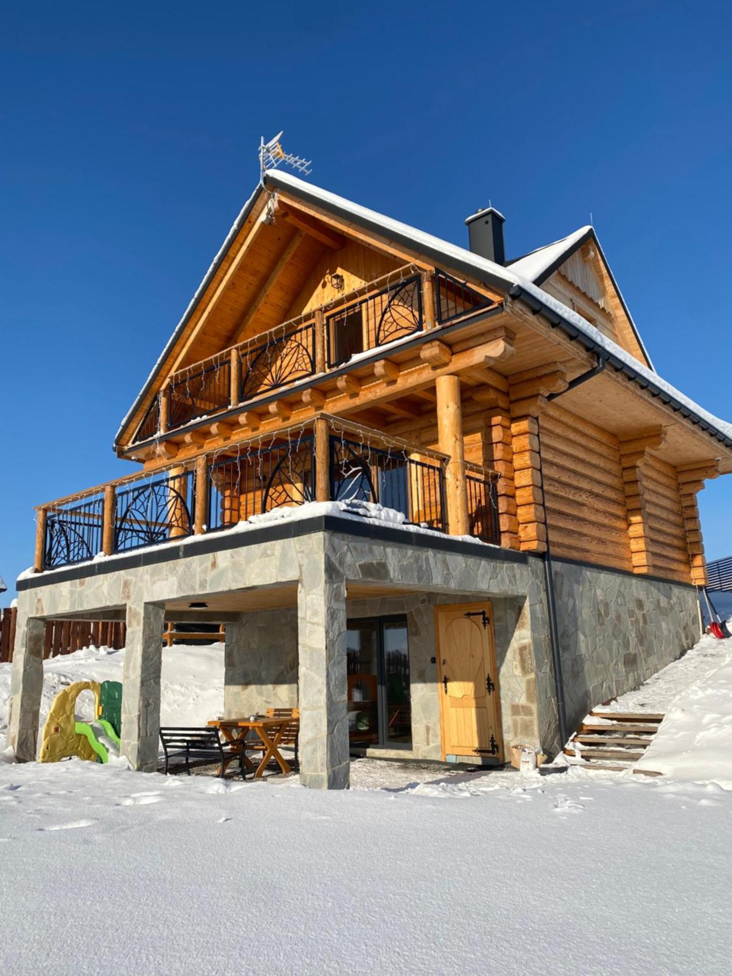 Zloty Gron Log Houses & Apartments Istebna Luaran gambar